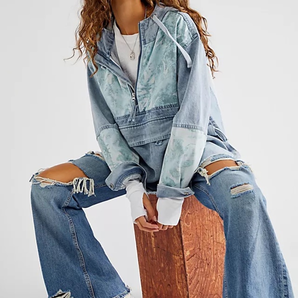 FP Denim Surf Pullover, XXL
